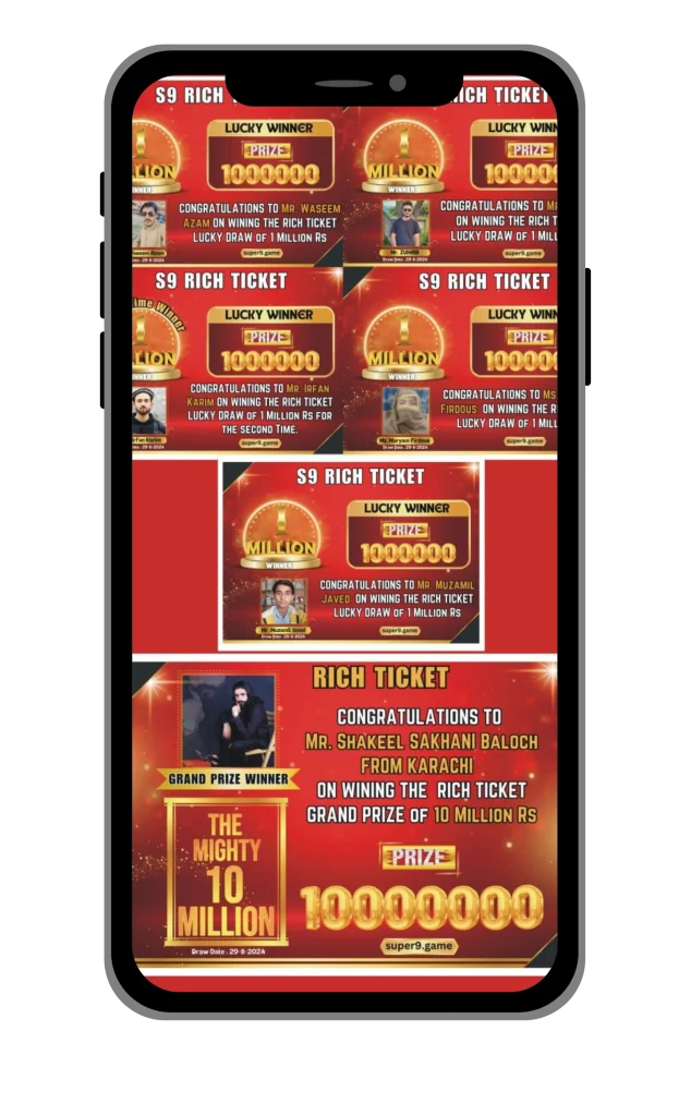 S9 rich tickets